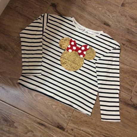 Tričko s myškou ,,minnie", h&m,134