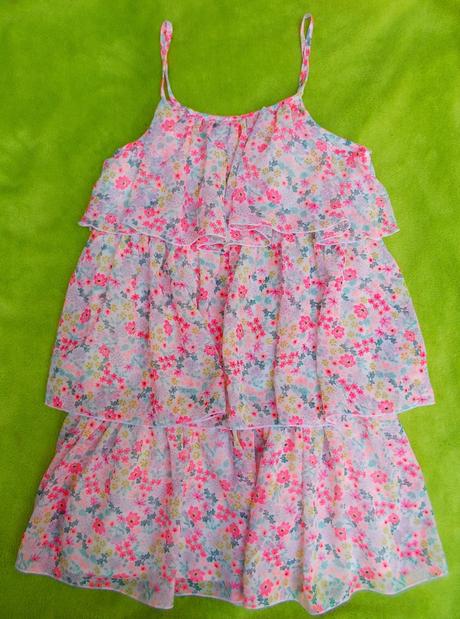 Letní volánkové šaty h&m, h&m,122