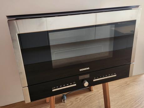 Vestavná mikrovlnná trouba siemens hf25m5r2/01, siemens