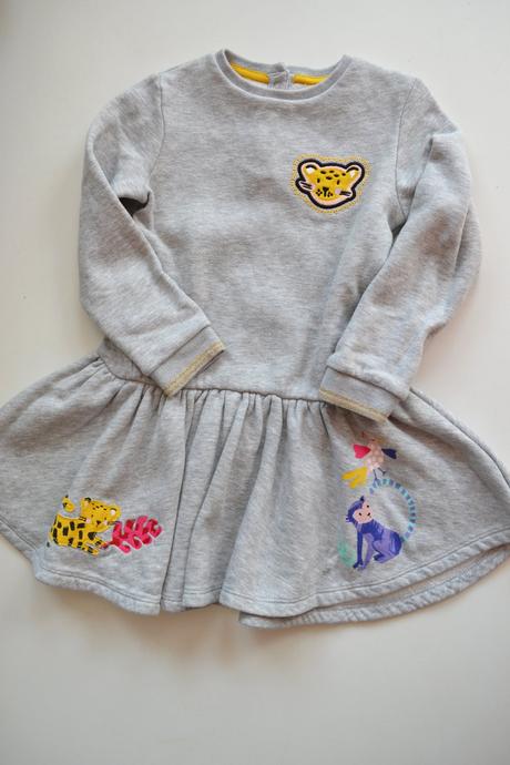 Teplé šatičky 2ks, marks & spencer,110