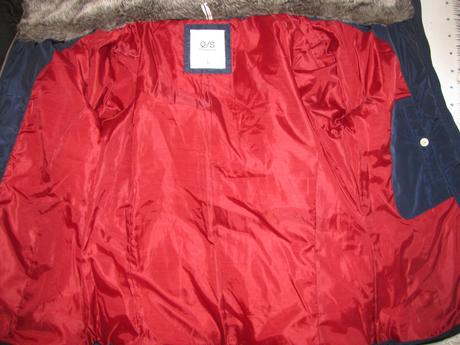 Dámská zimní prošívaná bunda s kožešinovým límcem, s.oliver,l