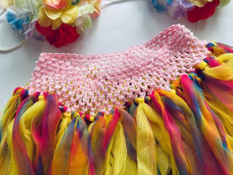 An9/ kostým havajská tanečnice- v.cca 10-15 let, 