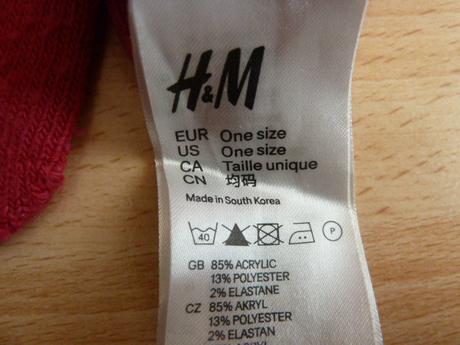 Dva páry rukavic 68/74 h&m, h&m,68