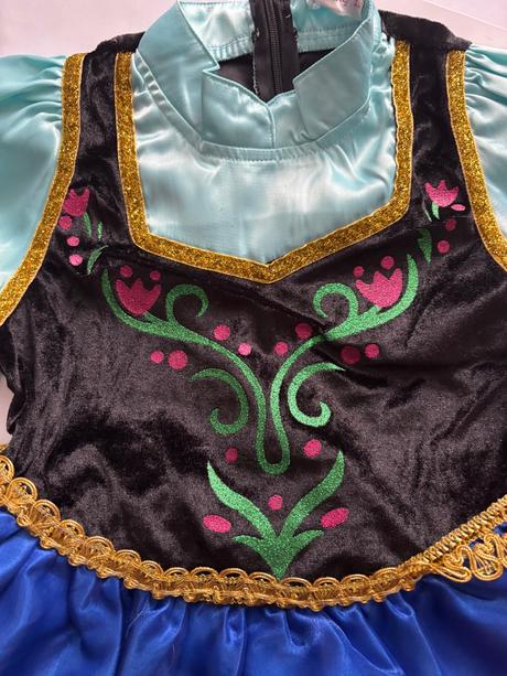 An24/ kostým anna frozen - v.7/8 let,