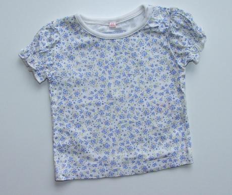 H1134 dívčí tričko s kvítky vel. 68, debenhams,68
