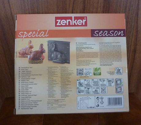 Zajíček - pečící forma zn. zenker,