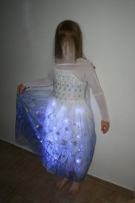 Kostým - šaty pro princeznu - bílé, 