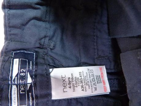 Bavlněné šortky s regulací vel. 110, next,110