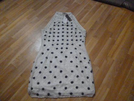 Šaty s korálky vel.m-l, m