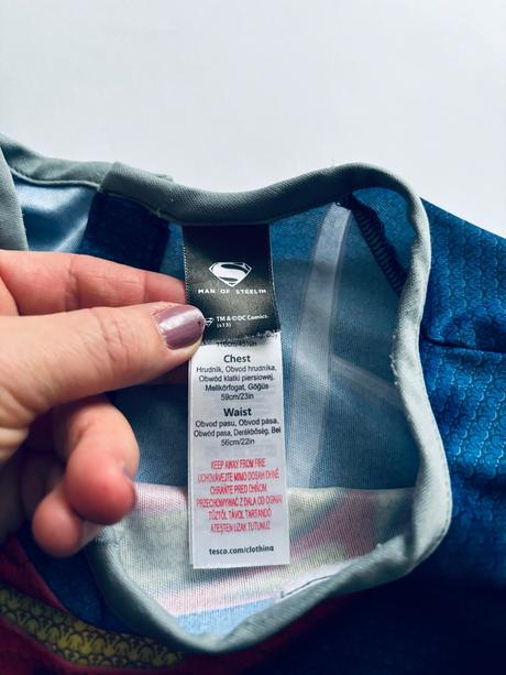 St1/ kostým superman - v.5/6 let,