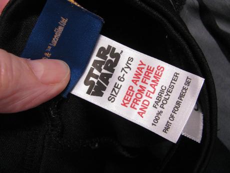 Maškarní kostým-overal star wars, 