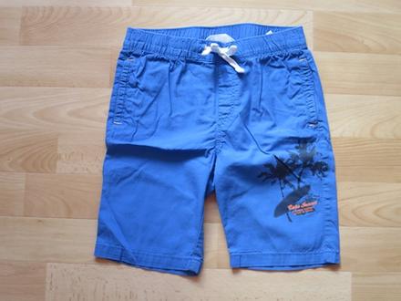 Kraťasy modré h&m, h&m,128