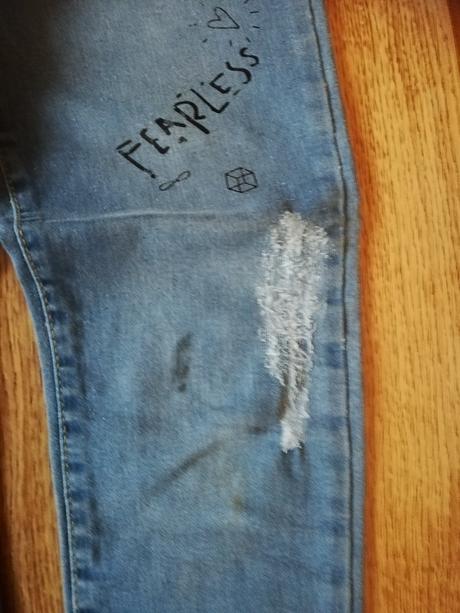 Džíny dívčí minoti, vel. 134/140., minoti,134