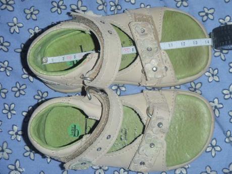 Zdravotní sandálky, 14 cm slavnostní svatební, bama,22