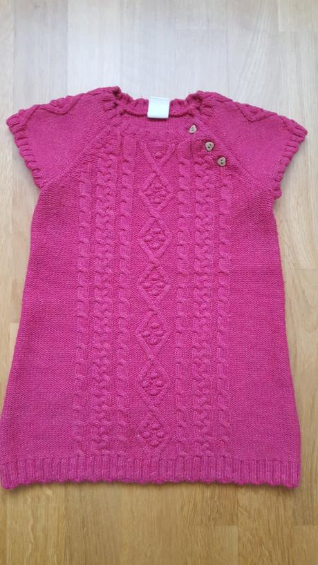 Pletené šaty, h&m,92