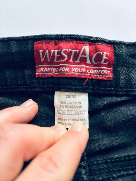 Džíny černé - v.26/30, 26