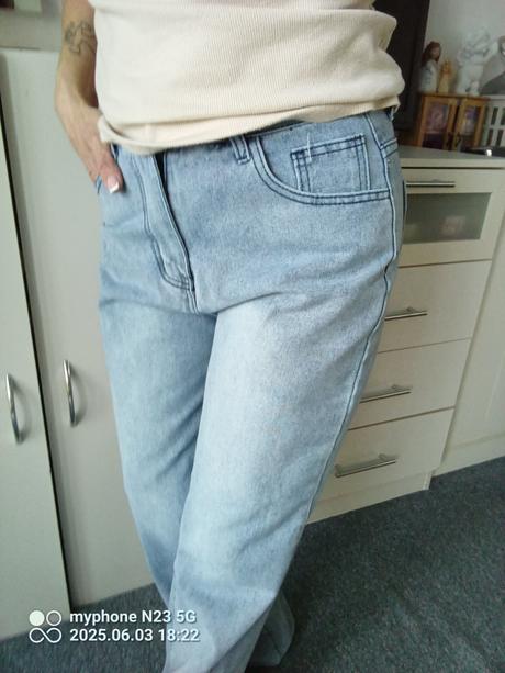 Rifle rozšířené+vysoký pas zn."jeans" vel."m", m