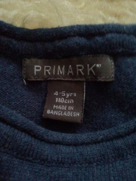 Triko zn.primark,vel.110, primark,110