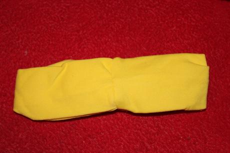 Dívčí zateplená čelenka námořnický uzel,