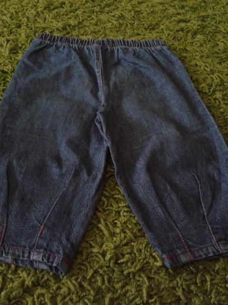 Riflové kalhoty minniemouse, disney,80