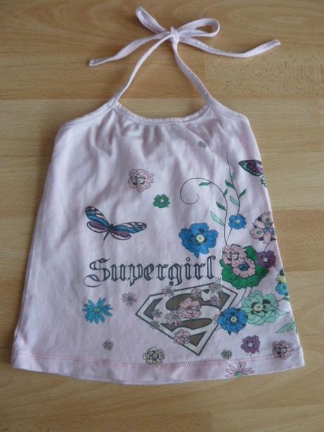 Tílko & tričko super girl glo-story vel. 98/104, glo-story,98