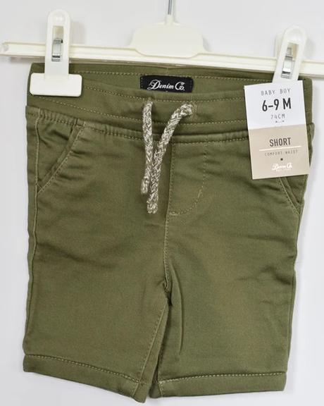 Kraťasy vel. 6 - 9 m, denim co,74