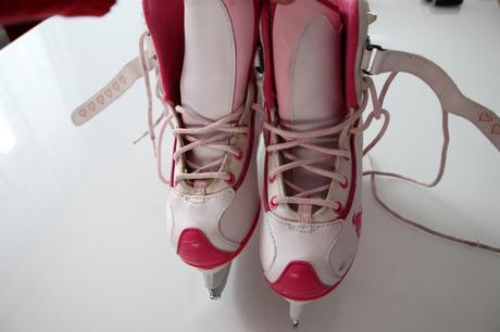 Dívčí brusle na led, ccm,34