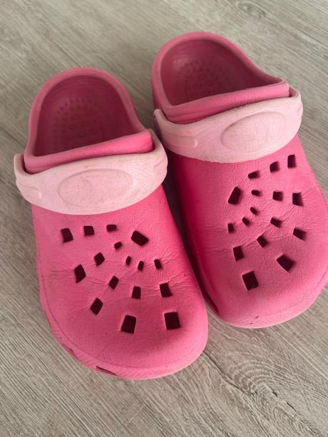 Crocs ruzove divci vel. 26-27, 26