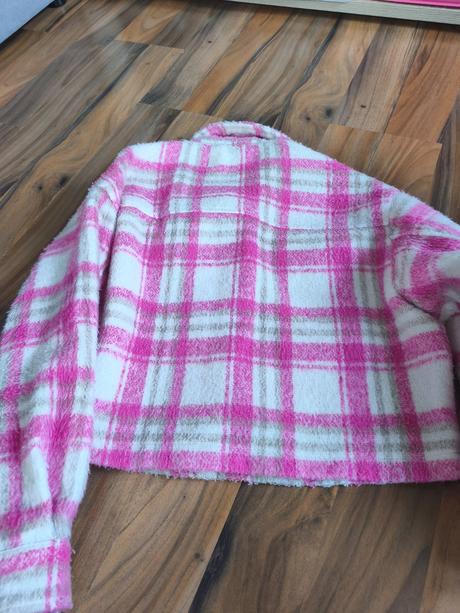 Podzimní kostkovaná bunda zara, zara,xs