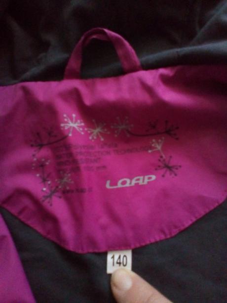 Jarní šusťáková bunda, loap,140