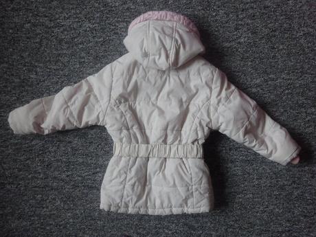 Zimní bunda s páskem, vel. 98, girl2girl,98