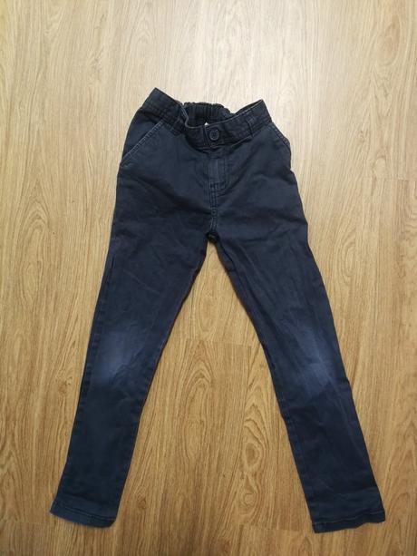 Denim kalhoty s redukcí v pase, vel. 122, f&f,122