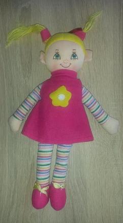 Látková panenka 30 cm, 