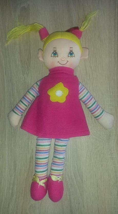 Látková panenka 30 cm,