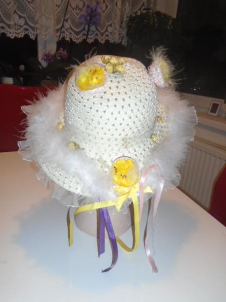 Klobouk víla jaro maska, 