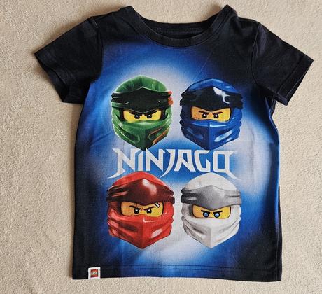 6x chlapecké tričko 110/116/122 ninjago,dinosaurus, 116
