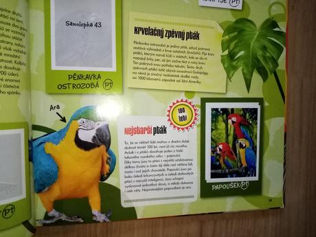 Knihy pravěk a zvířata samolepková, 