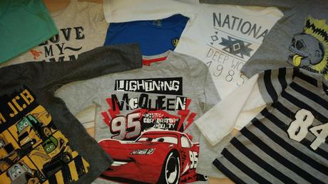 Trička a tílka 8 ks, 104