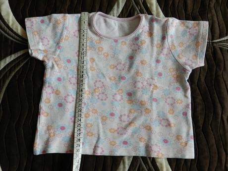 Tričko krátký rukáv s kytičkama, george,86