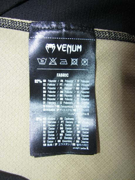 Chlapecké tiger elastické tričko venum, 140