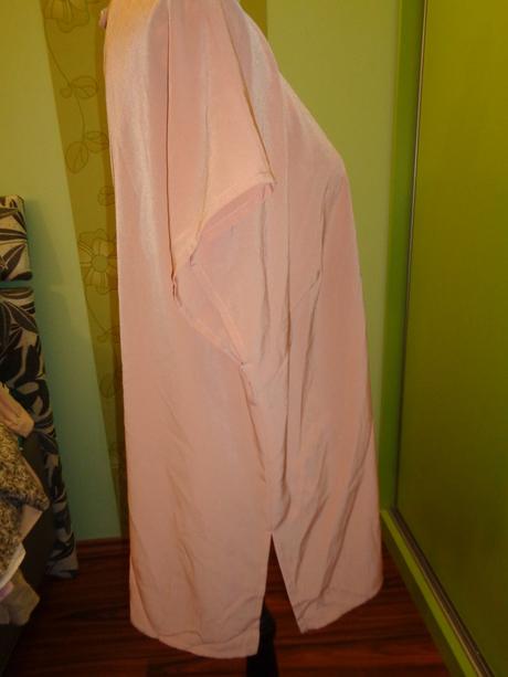 Krásná vzdušná lososová halenka 46/48, 46