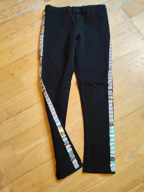 Legíny hm s úpravou pasu, h&m,140