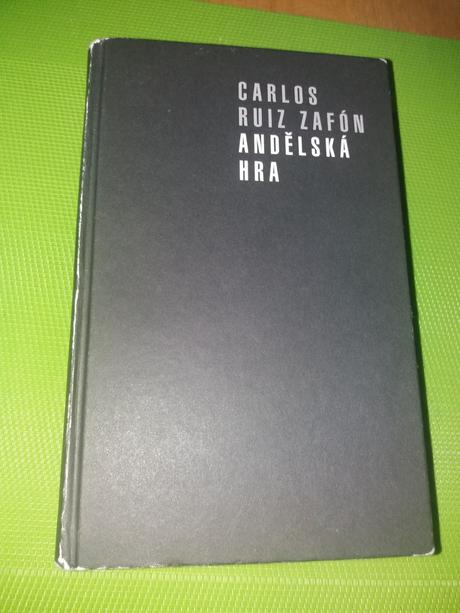Kniha andělská hra, carlos ruiz zafón, 