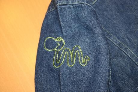 Riflová bundička, 80