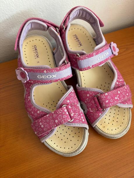 Dívčí sandálky geox vel. 36, geox,36