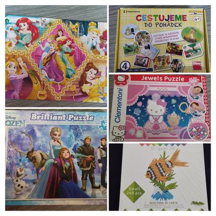 Dětská hra, puzzle,