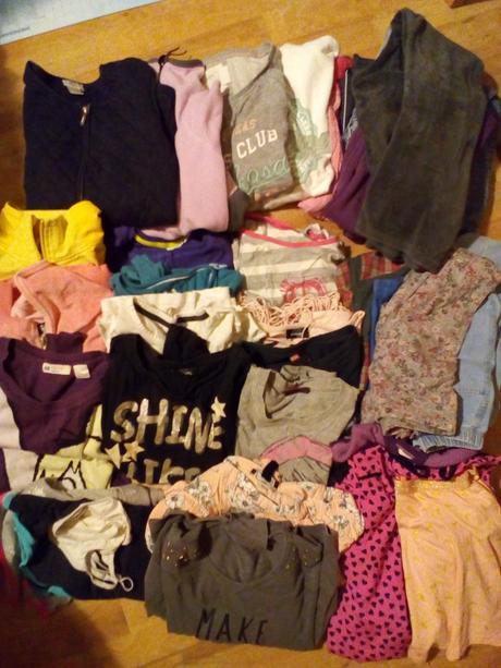 Balík oblečení, 140–152