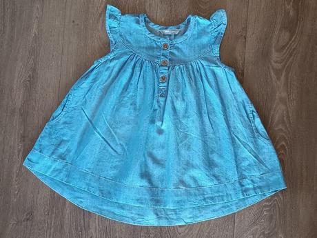Letní džínové šatičky, kids by lindex, vel. 92, lindex,92
