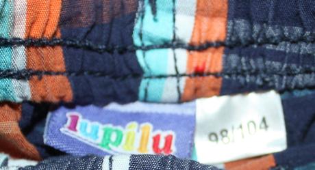 Kostkované plátěné kraťasy lupilu, lupilu,98