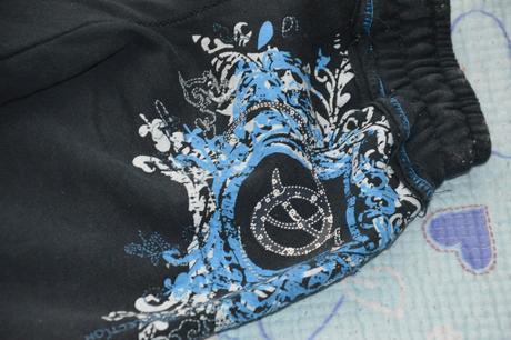 Silnější tepláky s potiskem, 134